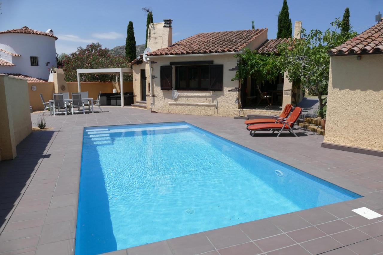 Villa Franca Privat Pool L'Estartit Bagian luar foto